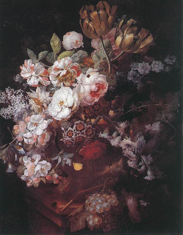 HUYSUM, Jan van Vase of Flowers af Norge oil painting art